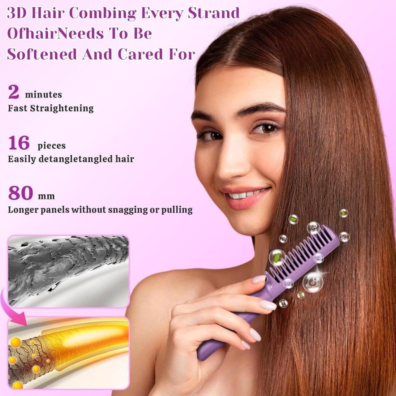 Meneflix Hair Straightener Hot Comb
